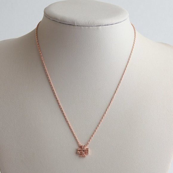 Tory Bursh Logo Necklace